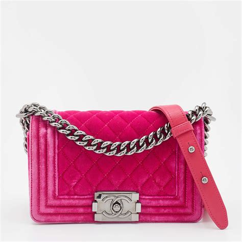 chanel boy bag velvet|where to buy chanel 22.